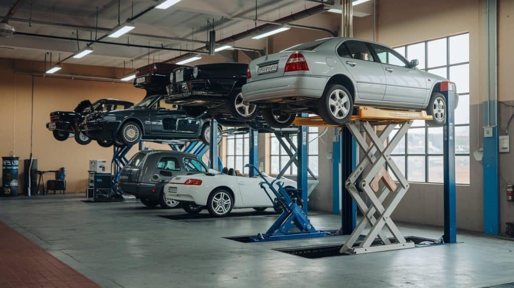 safe car lift in Dubai.