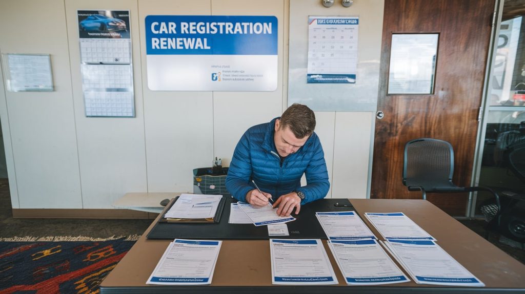 car registration renewal Dubai