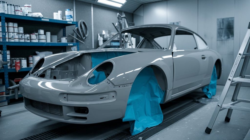 Professional Car Denting Process Dubai