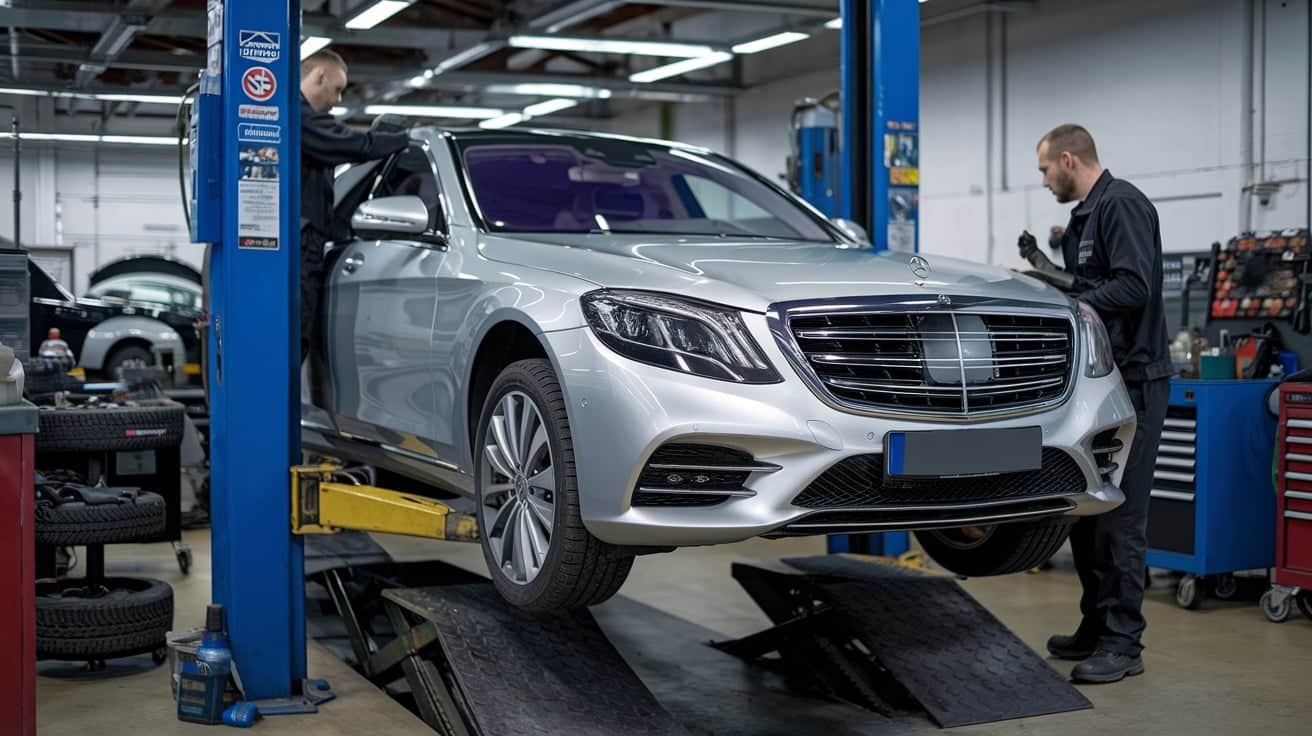 Advanced Mercedes Body Shop DUBAI
