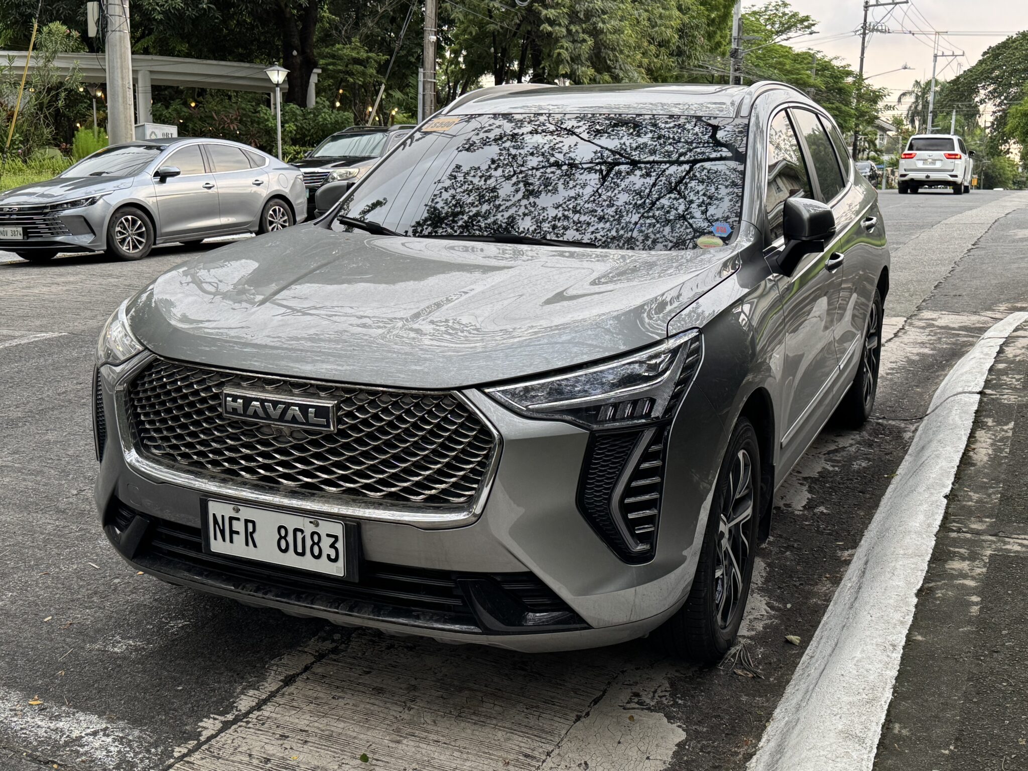 Gray Haval Jolion SUV parked outdoors